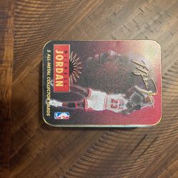 Michael Jordan 5 all metal collector cards