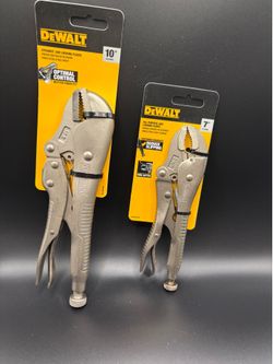 DeWalt 7”&10” vice grips