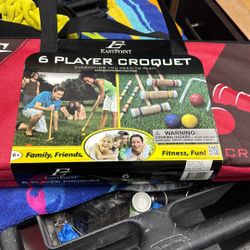 Wild Sports 6 Player Croquet Set 