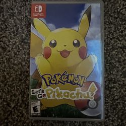 Pokémon Pica chi for nintendo switch