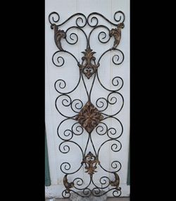 Metal wall art
