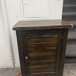 Rustic Nightstand 