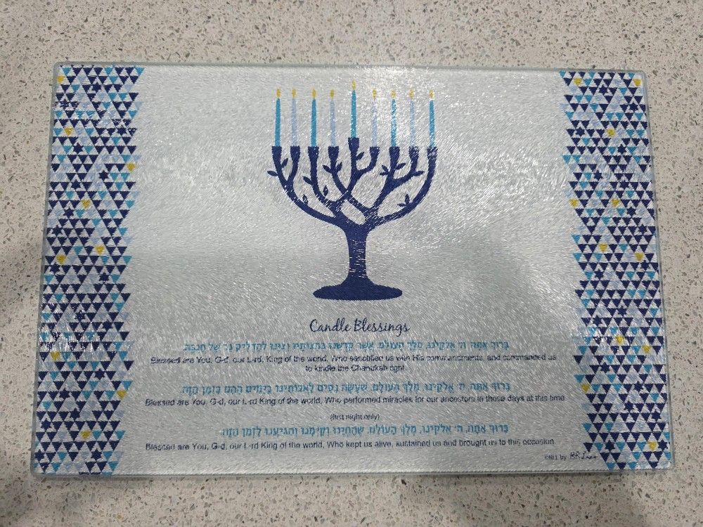 NEW Glass Candle Tray