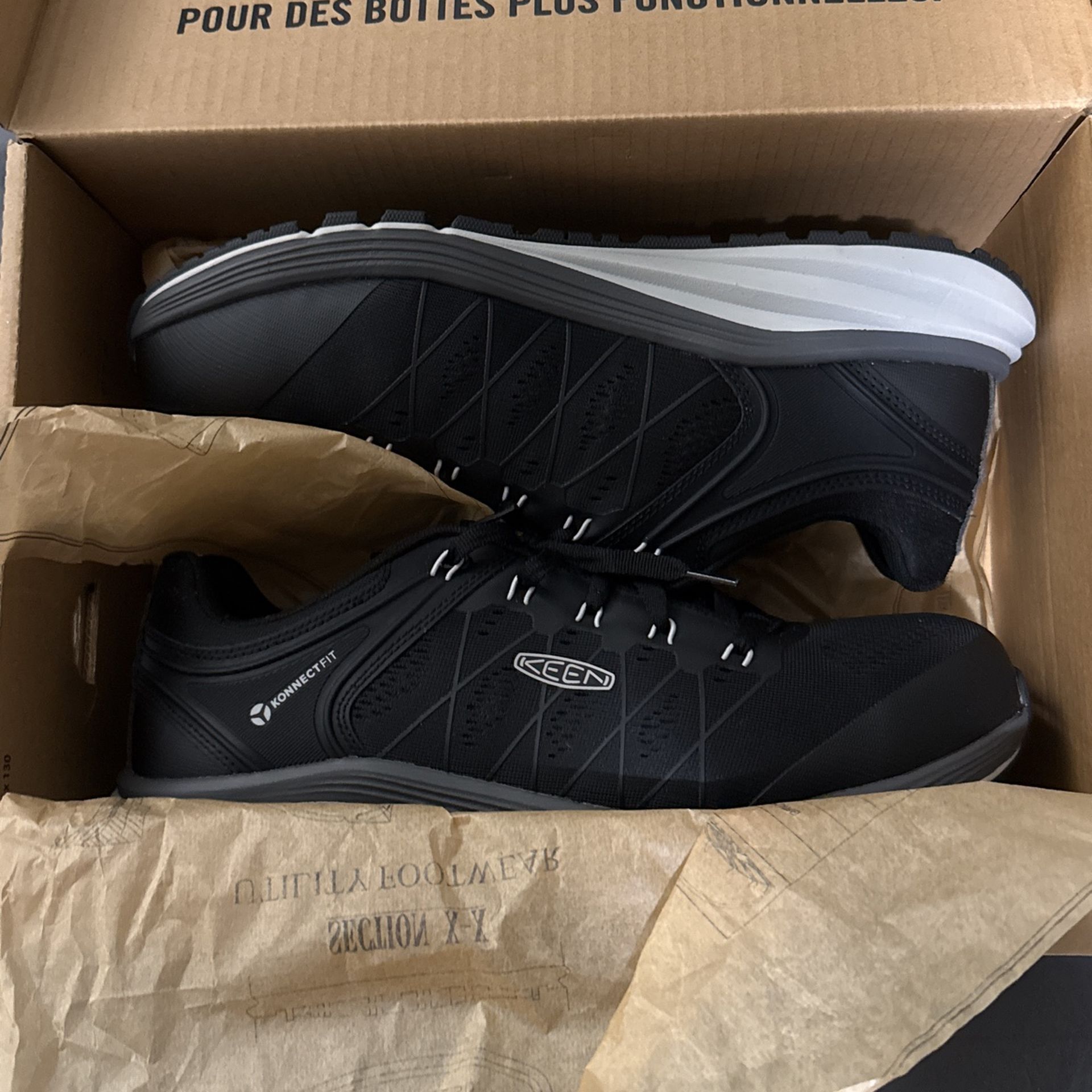 Keen Composite Toe Work Shoe Size 12