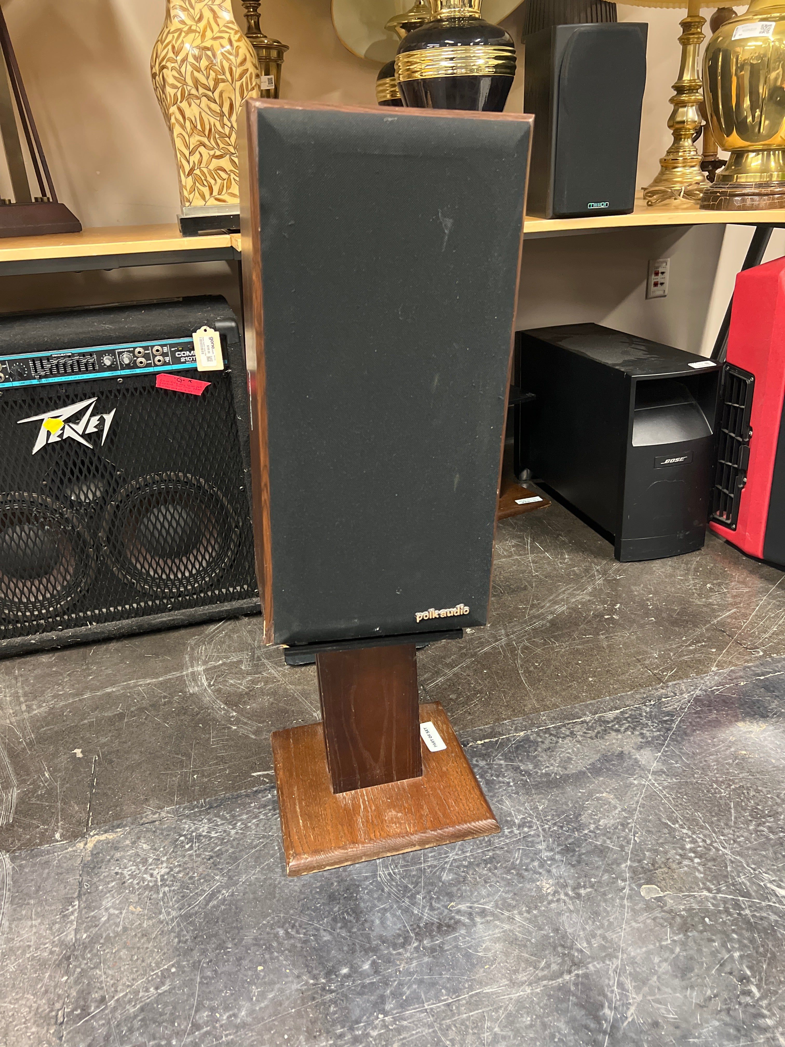 Polk Audio Speaker Pair with Stands Monitor Series