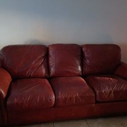 2 Couches One Of Them  Full Pull Out With Mattess