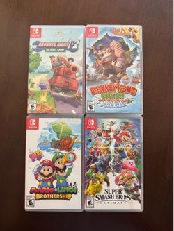 $30 each- Nintendo Switch games