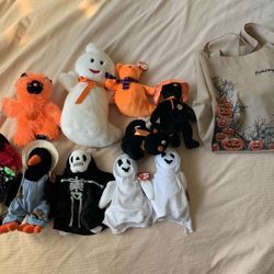 Halloween Beanies Plus Tote Bag