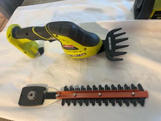Ryobi 18V ONE+ Cordless Grass Shear and Shrubber tool only $45 • LA PUENTE, CA