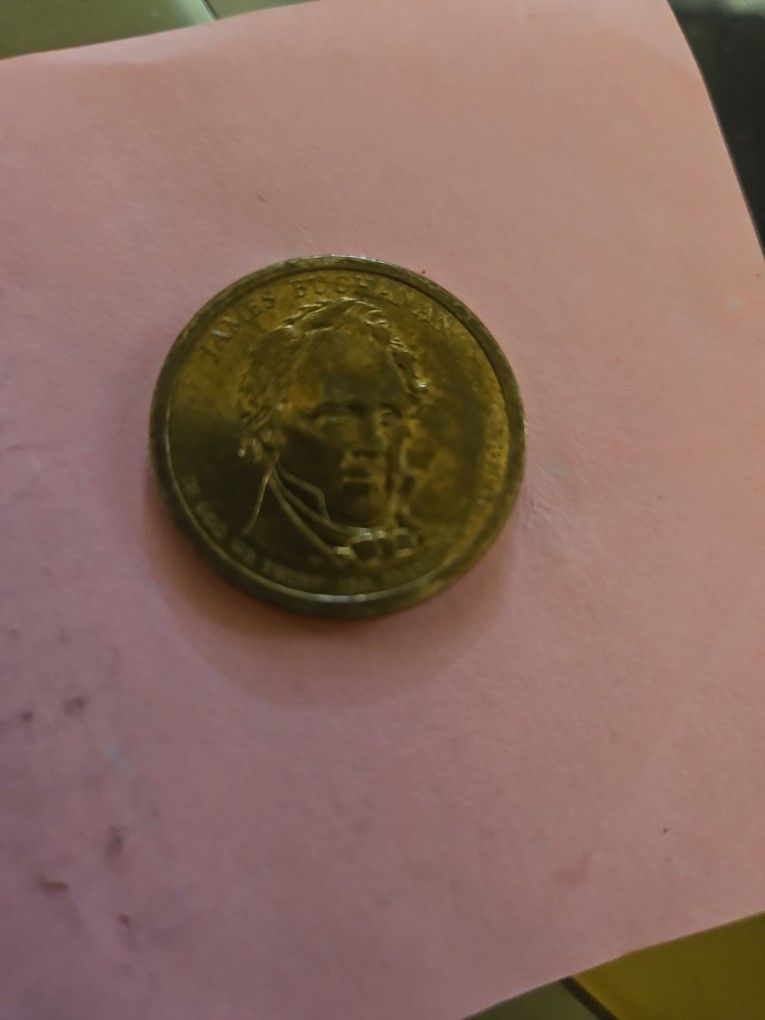 Antique Buchana Coin 1(contact info removed)