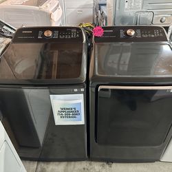 Samsung Washer And Electric Dryer Set