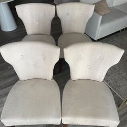 Set Of (4) Dining chairs