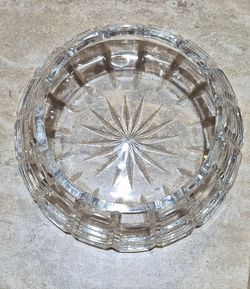 Waterford 7 in Crystal Glass Bowl, Tralee cut with a smooth chip (Skokie)