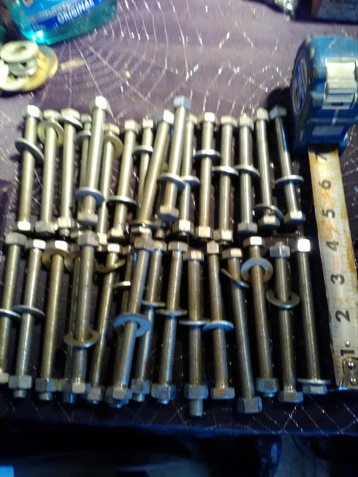 Galvo/Zinc bolts, nuts and washers And Stainless Bolts