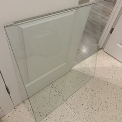 Square Glass Table Surface