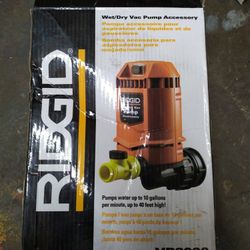 Wet/ Dry Vac Pump 