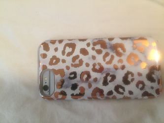Rose Gold Cheetah/Leopard IPhone case