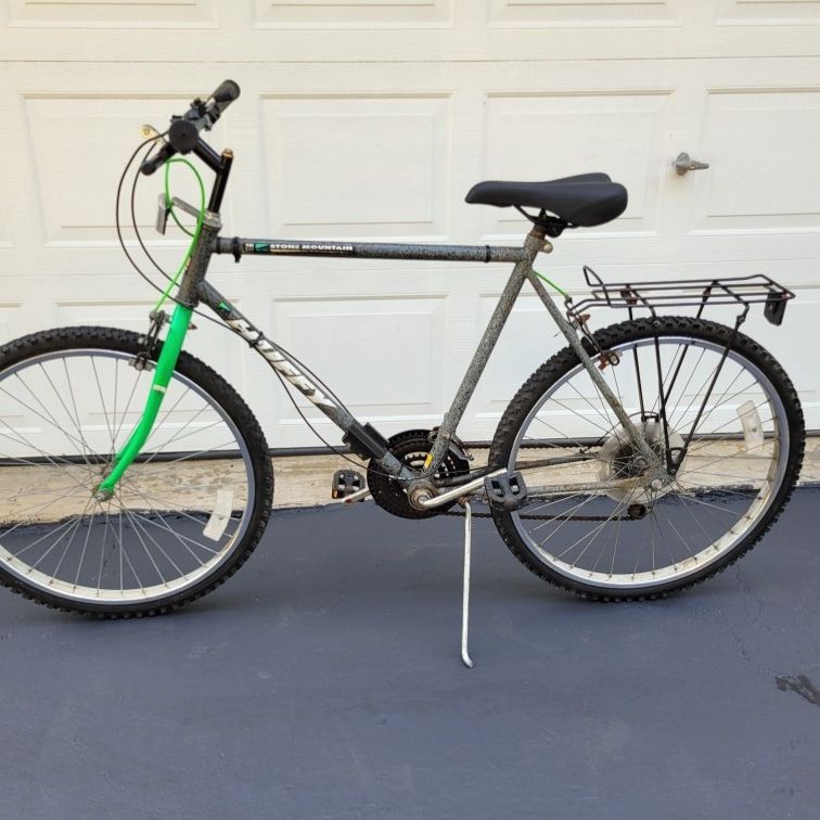 Huffy stone mountain bike 18 on sale speed