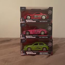 Fast & Furious 1:32 Diecasts
