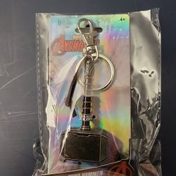 Thor Hammer Pewter NEW * Mjolnir Key Chain * Ragnarok Dark World Keychain 