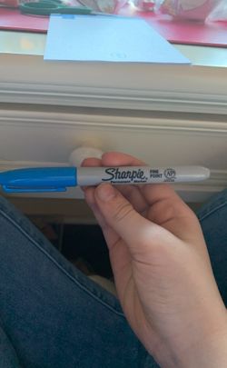 Lone Blue Sharpie