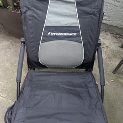 Concert, Beach, Tailgating Chair With Lumbar Support