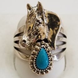 Ring Sterling Silver By Artist Running Bear