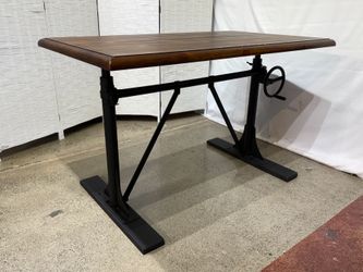 Pittsburgh 48″ Industrial Adjustable Crank Standing Desk