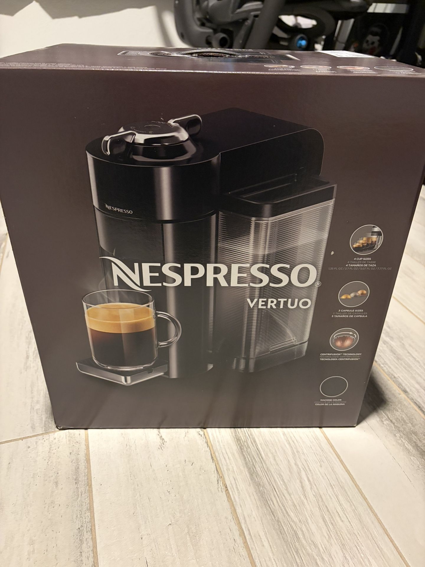 Nespresso Virtuo Evoluo- Graphite Metal