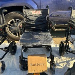 Silla’s Eléctrica Gymrolls  / Wheelchair Gymrolls Electric 