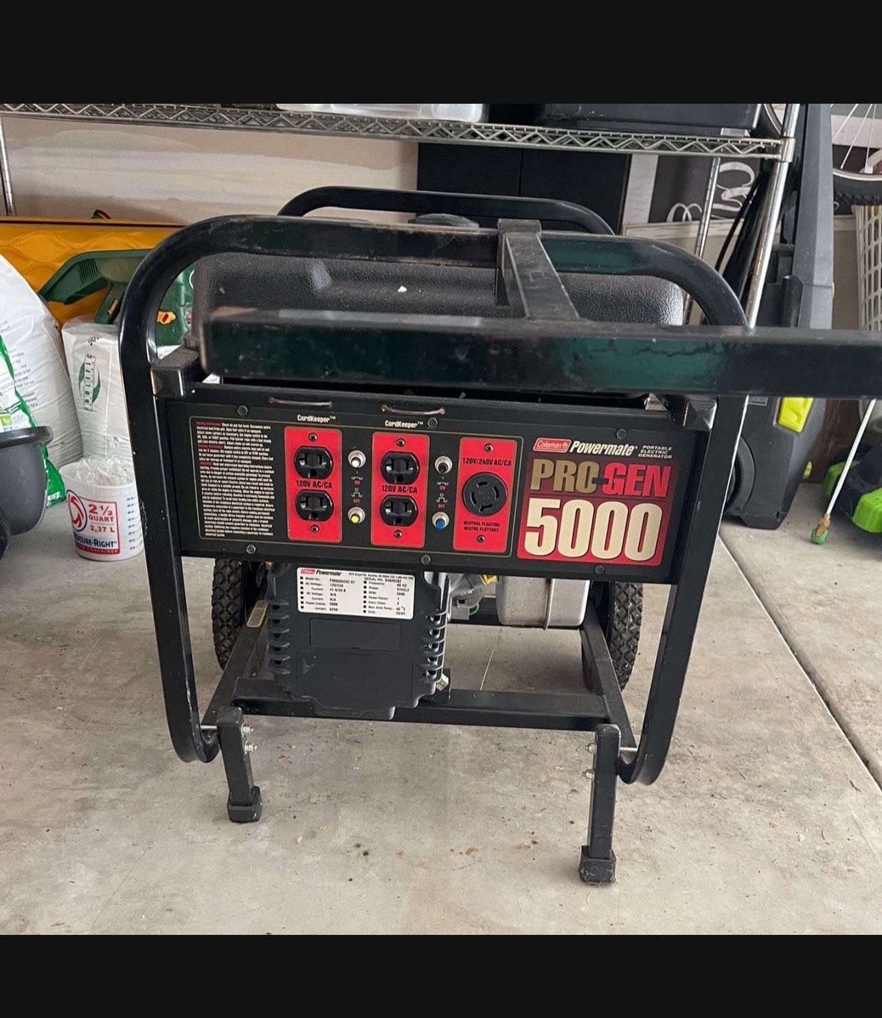 Pro Gen 5000 Generator