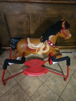 Radio Flyer horse