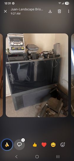 Projector TV and radio system