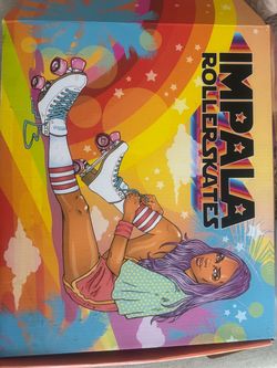 Impala Rollerskates and knee protectors