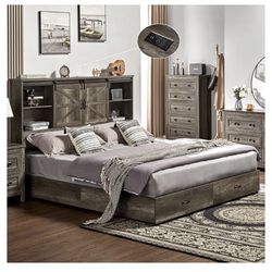 Queen Bed Frame Still In Box