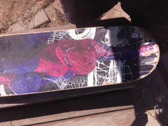 Spider-Man skateboard
