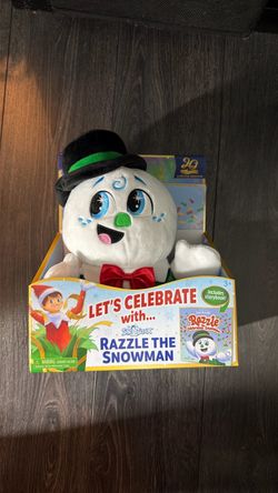 Elf on the Shelf Razzle the Snowman Plush