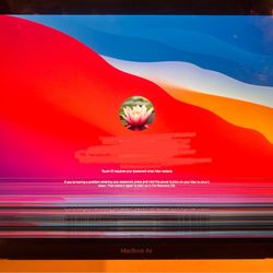 Apple MacBook With Defective Screen 