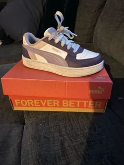 Purple puma shoe size 13y