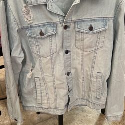 Used Once  Men’s Jean Jacket
