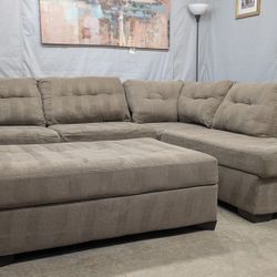 ⭐ 5- Star Rated Sectional - Modern Freshly Cleaned + Free Delivery Columbus Area