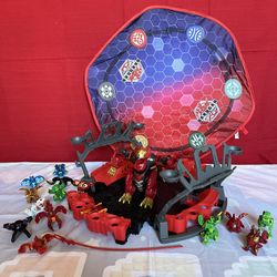 Bakugan Arena with Balls & Dragon