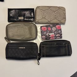 Wallets,   $4. Each Or All For $20. 