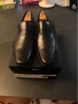 Boss leather shoes