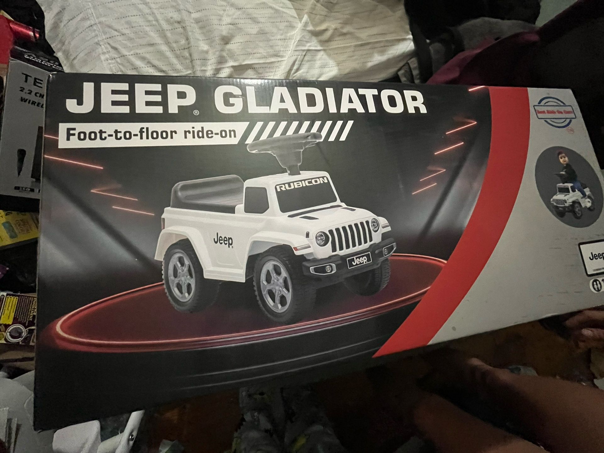 Foot To Floor Toy Car
