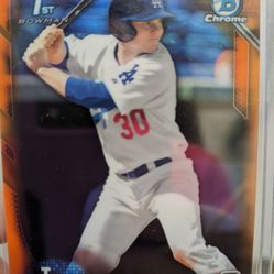 2016 Bowman 1st - Will Smith Rookie Card