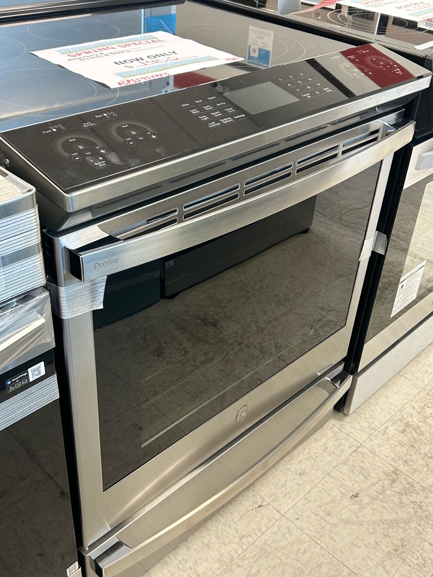GE Profile Slide-In Electric Range - $1400