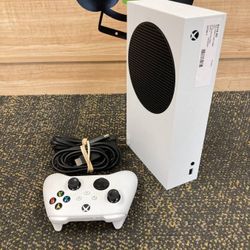 Microsoft Xbox Series S Gaming Console With Controller and Wires 