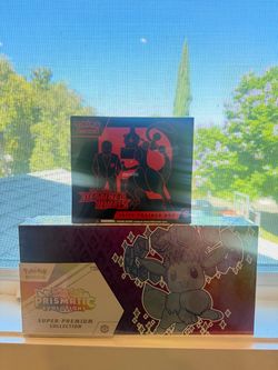 POKEMON TCG PRISMATIC EVOLUTIONS SPC AND DESTINED RIVALS ETB