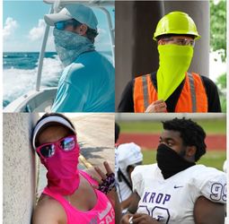 4 new sleefs neck gaiter sun protection